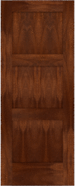 Flat  Panel   Jackson  Sapele  Doors
